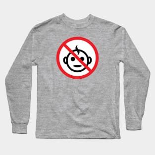 No Children Long Sleeve T-Shirt